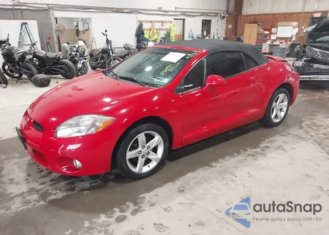 2007 Mitsubishi Eclipse Spyder Gs from USA, damaged, VIN 4A3AL25FX7E027446